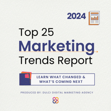 Beige Light Blue Simple Marketing Trends Report Instagram Post